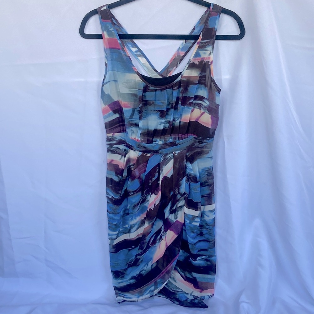 Guess Miami Scape Tulip Skirt Tank Dress Size 6